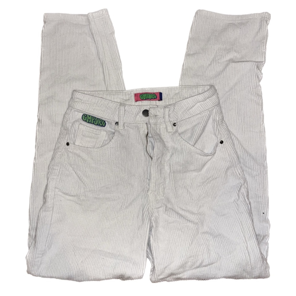White Empyre corduroy pants. Size 3